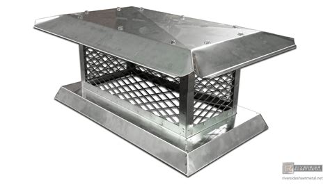 sheet metal cap for chimney|riverside metal chimney caps.